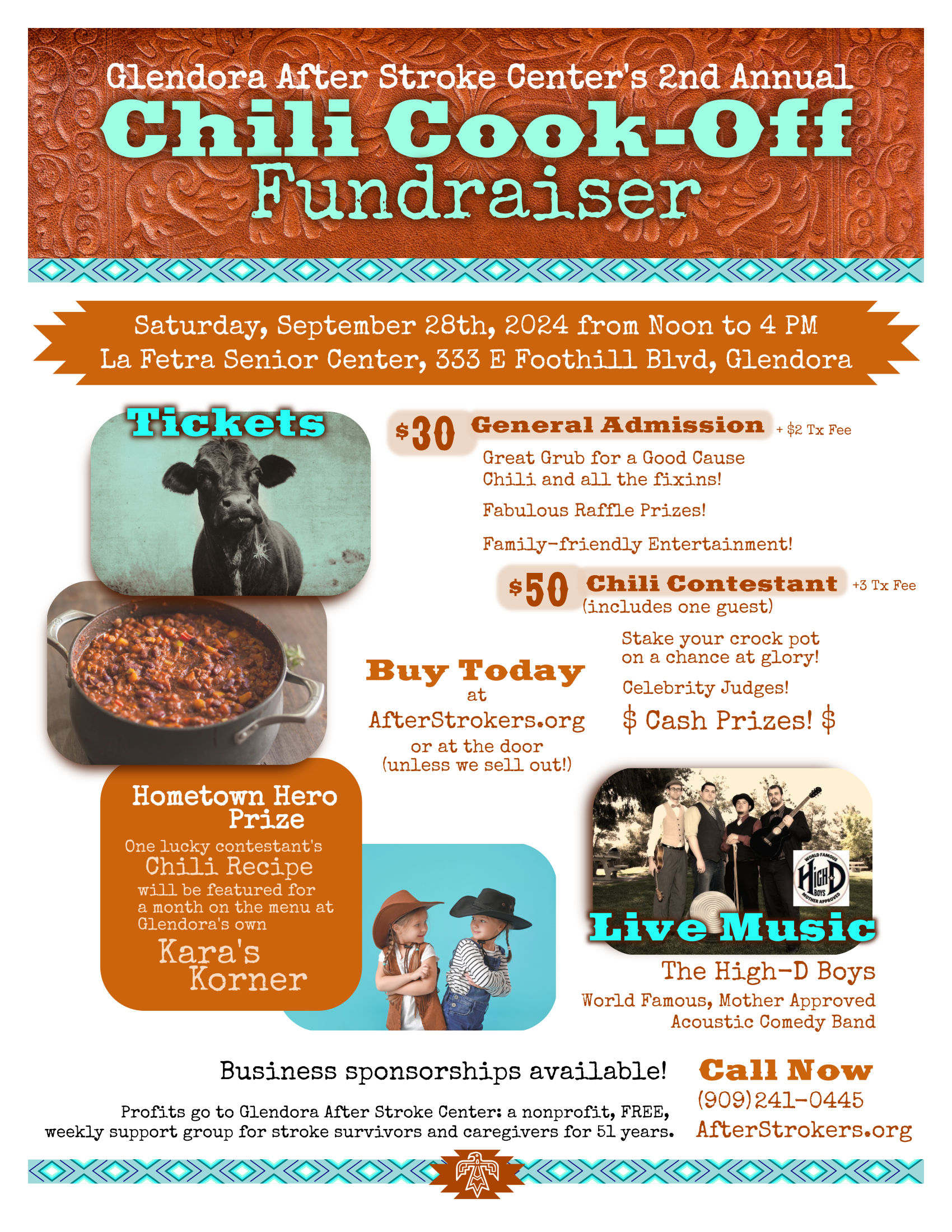 September 28th Chili Cook-Off Flyer